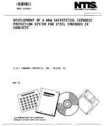 Development of a New Sacrificial Cathodic Protection System for Steel Embedded in Concrete