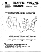 Traffic Volume Trends February 1987