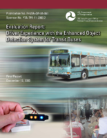 Evaluation Report Driver Experience With the Enhanced Object Detection System for Transit Buses