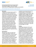 Evaluating Benefits from Transportation Investments Aligned with the Climate Action Plan for Transportation Infrastructure CAPTI Brief
