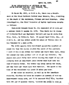 Interstate Commerce Commission Report of the Accident  Investigation Occurring on the GREAT NORTHERN RAILWAY WRENCOE IDAHO