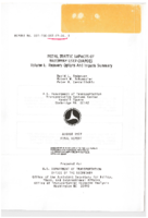 Modal Traffic Impacts of Waterway User Charges  Volume 1 Recovery Options and Impacts Summary