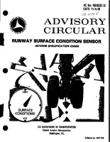 AC 150522013 Runway Surface Condition Sensor Interim Specification Guide