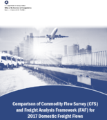 Comparison of Commodity Flow Survey CFS and Freight Analysis Framework FAF for 2017 Domestic Freight Flows