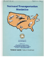 National Transportation Statistics NTS Annual Report 1977