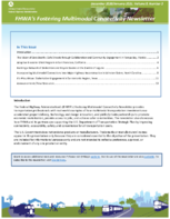 FHWAs Fostering Multimodal Connectivity Newsletter  December 2020January 2021