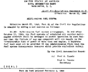 Part 61 Amendment 616 Multiengine Fuel System