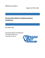 Nevada Roundabout Implementation Guidelines