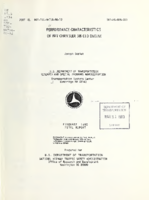 Performance Characteristics of 1977 Chrysler 318 CID Engine