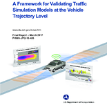 A Framework for Validating Traffic Simulation Models at the Vehicle Trajectory Level