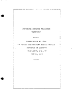 Interstate Commerce Commision Report of the Accident  Investigation Occuring on the KANSAS CITY SOUTHERN RAILROAD ACORN AR