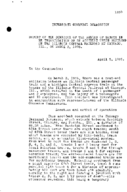 Interstate Commerce Commission Report of the Accident  Investigation Occurring on the ILLINOIS CENTRAL RAILROAD COMPANY CHICAGO IL