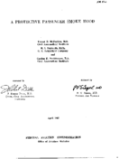 A protective passenger smoke hood