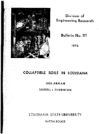 Collapsible soils in Louisiana