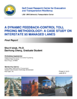 A dynamic feedbackcontrol toll pricing methodology  a case study on Interstate 95 managed lanes