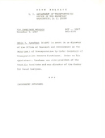 Department of Transportation News Releases for NovemberDecember 1967