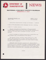 NHTSA News Releases July 1970