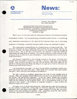 Remarks Prepared for Delivery by Secretary of Transportation Elizabeth Hanford Dole to the National Extension Homemakers Council