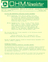 Office of Hazardous Materials Newsletter October 1973