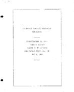 Interstate Commerce Commision Report of the Accident  Investigation Occuring on the READING RAILROAD VALLEY FORGE PA