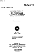 Analysis of Railroad Car Truck and Wheel Fatigue  Part 1 Service Load Data and Procedures for the Development of Fatigue Performance Criteria