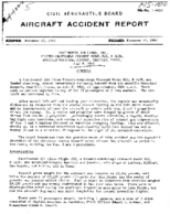 Investigation of Aircraft Accident CONTINENTAL AIRLINES AMARILLO TEXAS 19620708