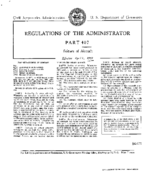 Part 407 Regulation Of The Administrator Seizure Of Aircraft