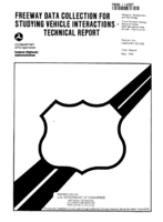 Freeway data collection for studying vehicle interactions  technical report