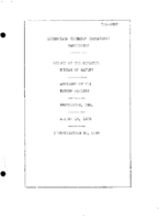 Interstate Commerce Commision Report of the Accident  Investigation Occuring on the WABASH RAILROAD HUNTINGTON IN
