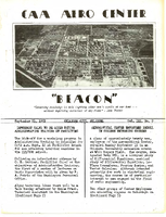 CAA Aero Center Beacon September 1952