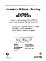 Issues in the Representation of Traffic Using Multiresolution Cellular Automata
