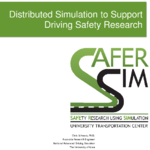 Distributed Simulation to Support Driving Safety Research