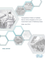 Transportation Policies to Facilitate Electric Vehicle Adoption at the Local Government Level A Preliminary Study