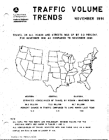 Traffic Volume Trends November 1991