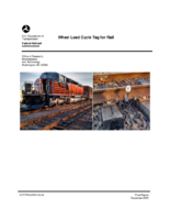 Wheel load cycle tag for rail  final report