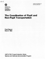 Coordination of Pupil and Nonpupil Transportation