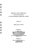 Analysis of startoftakeoff roll aircraft noise levels at BaltimoreWashington International Airport