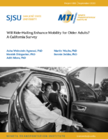 Will RideHailing Enhance Mobility for Older Adults A California Survey