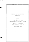 Interstate Commerce Commision Report of the Accident  Investigation Occuring on the NORTHERN PACIFIC RAILWAY LITTLE ROCK WA