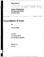 Consolidation of Loess