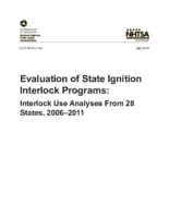 Evaluation of State Ignition Interlock Programs Interlock Use Analyses from 28 States 20062011