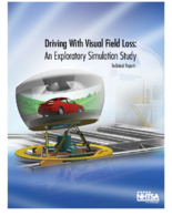 Driving with Visual Field Loss An Exploratory Simulation Study