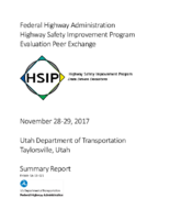 Federal Highway Administration Highway Safety Improvement Program Evaluation Peer Exchange