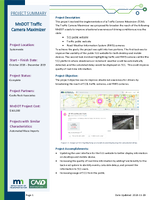 MnDOT Traffic Camera Maximizer Summary