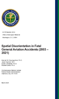 Spatial Disorientation in Fatal General Aviation Accidents 2003  2021