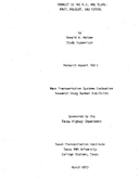 Transit in the US and Texas Past Present and Future