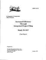 Increased Efficiency Through Integrated Project Filing