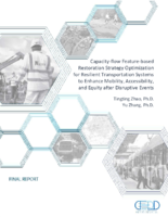 CapacityFlow FeatureBased Restoration Strategy Optimization for Resilient Transportation Systems To Enhance Mobility Accessibility and Equity After Disruptive Events