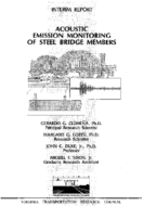 Acoustic Emission Monitoring of Steel Bridge Members Interim Report