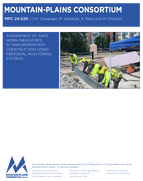 Assessment of Safe Work Indicators in Transportation Construction Using Personal Monitoring Systems
